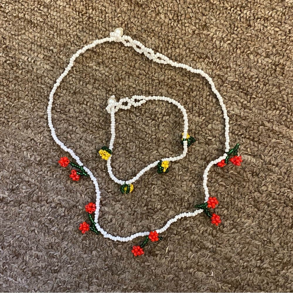 Bundle of Casa Clara Beaded Fruit Jewelry